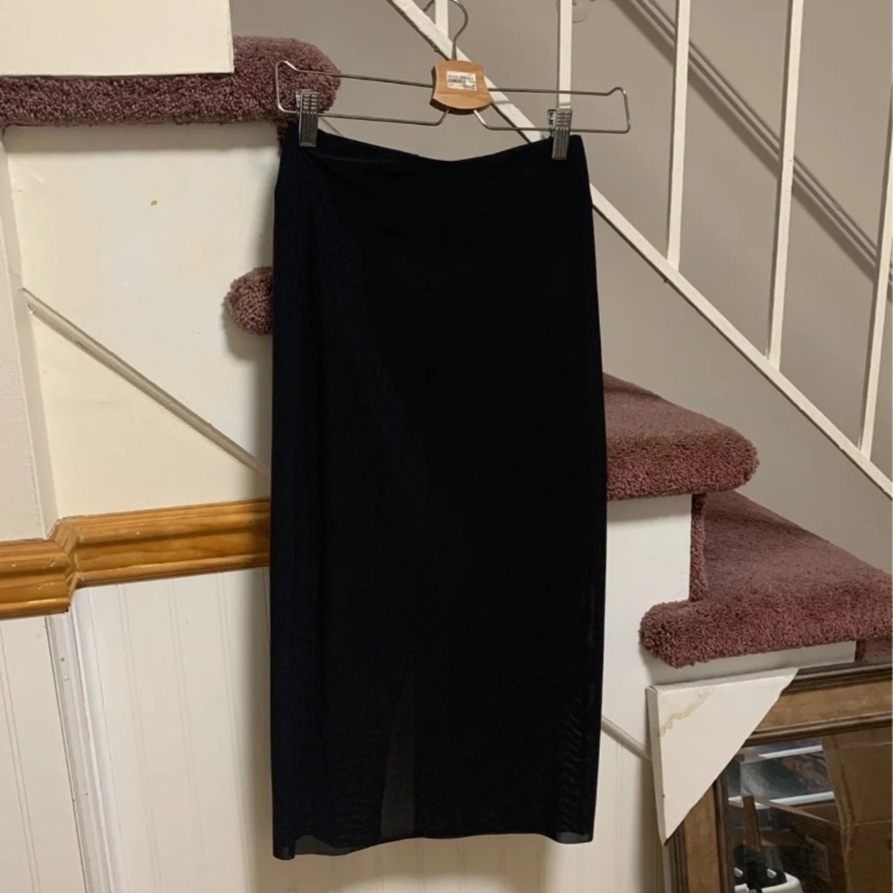 Other stories Mesh pencil skirt